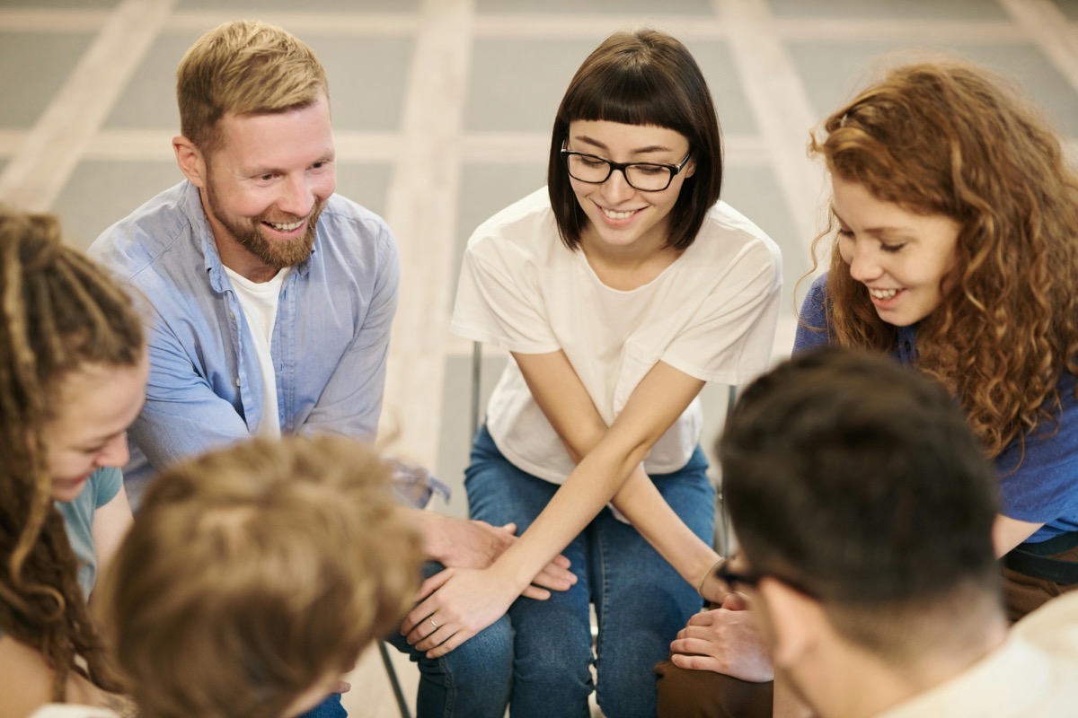 Feel Bliss — men and women circle