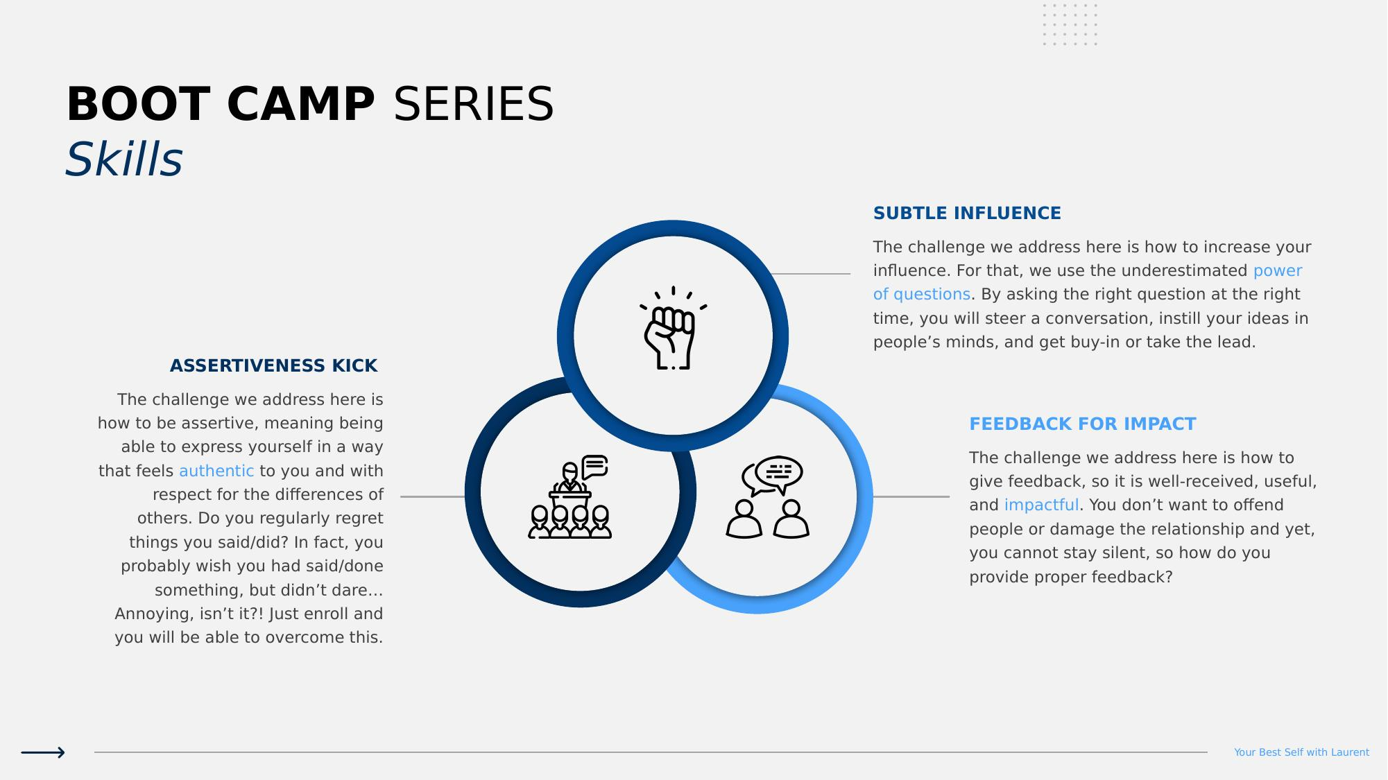 Boot Camp Series